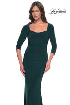 La Femme Evening Dress 30883 - Hunter Green