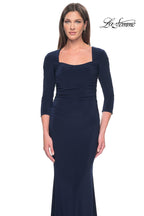 La Femme Evening Dress 30883 - Navy