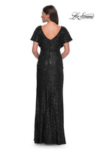 La Femme Evening Dress 30885 - Black