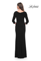 La Femme Evening Dress 30967 - Black