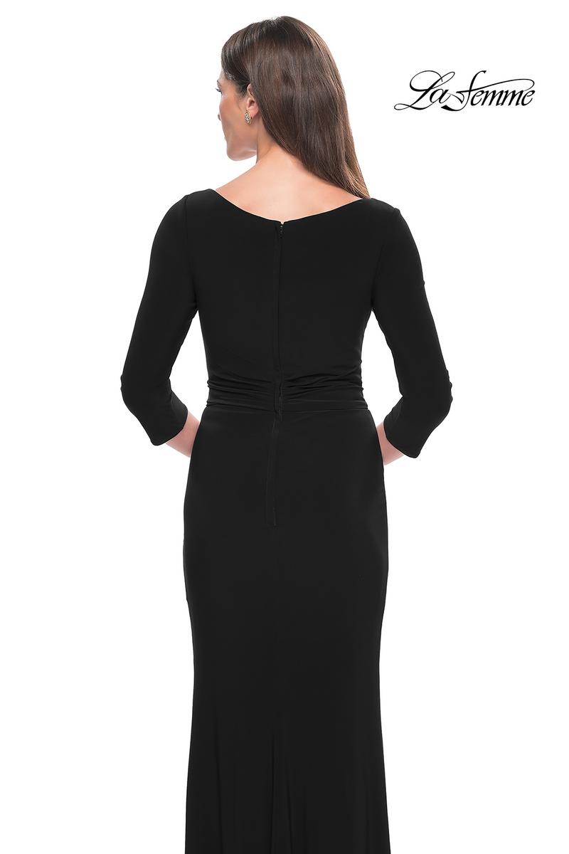 La Femme Evening Dress 30967 - Black
