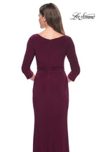 La Femme Evening Dress 30967 - Dark Berry