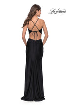 La Femme Dress 30977 - Black