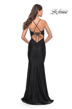 La Femme Dress 30996 - Black