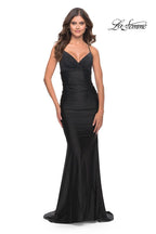 La Femme Dress 30996 - Black