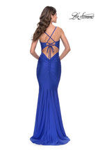La Femme Dress 30996 - Royal Blue