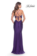 La Femme Dress 30996 - Royal Purple