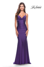 La Femme Dress 30996 - Royal Purple