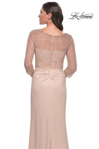 La Femme Evening Dress 31011 - Champagne