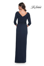 La Femme Evening Dress 31014 - Navy