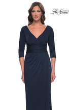 La Femme Evening Dress 31014 - Navy