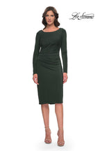 La Femme Evening Dress 31015 - Dark Emerald