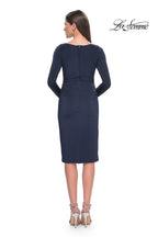 La Femme Evening Dress 31015 - Navy
