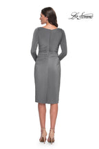 La Femme Evening Dress 31015 - Platinum