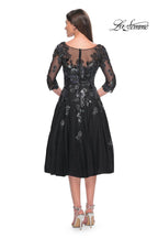 La Femme Evening Dress 31017 - Black