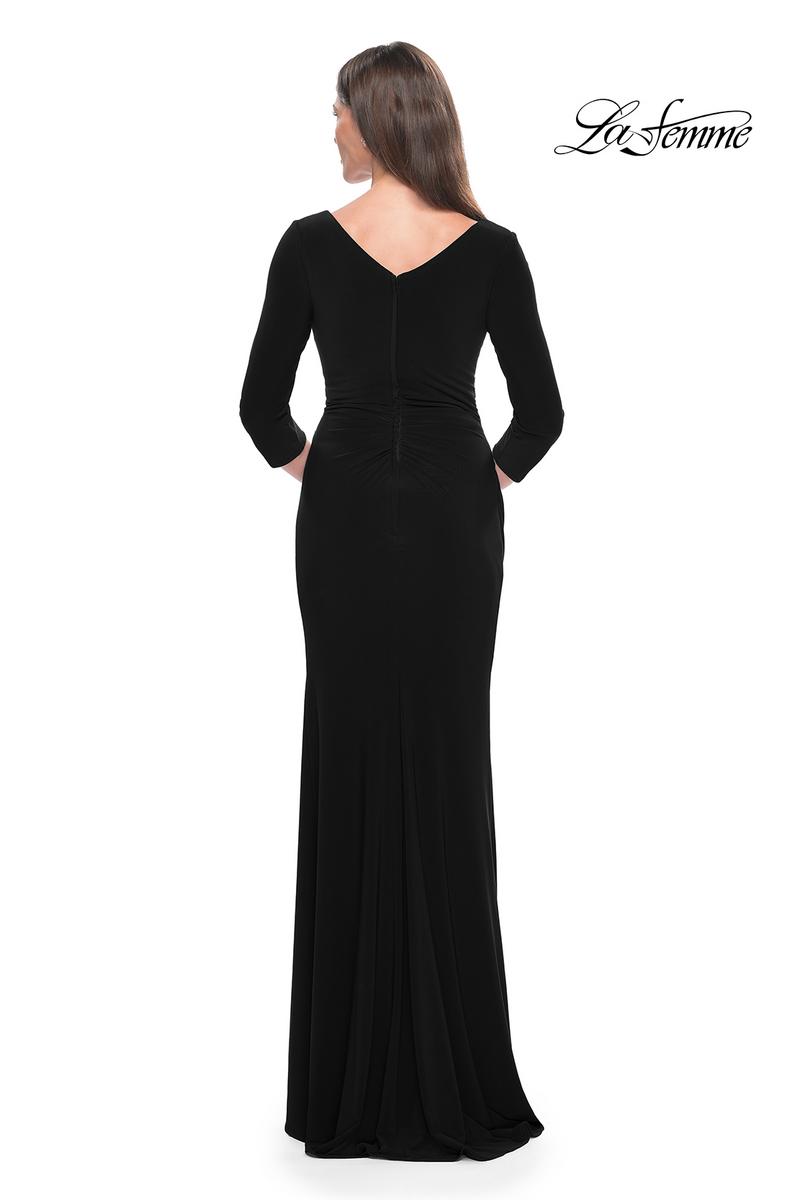 La Femme Evening Dress 31020 - Black