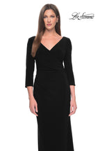 La Femme Evening Dress 31020 - Black