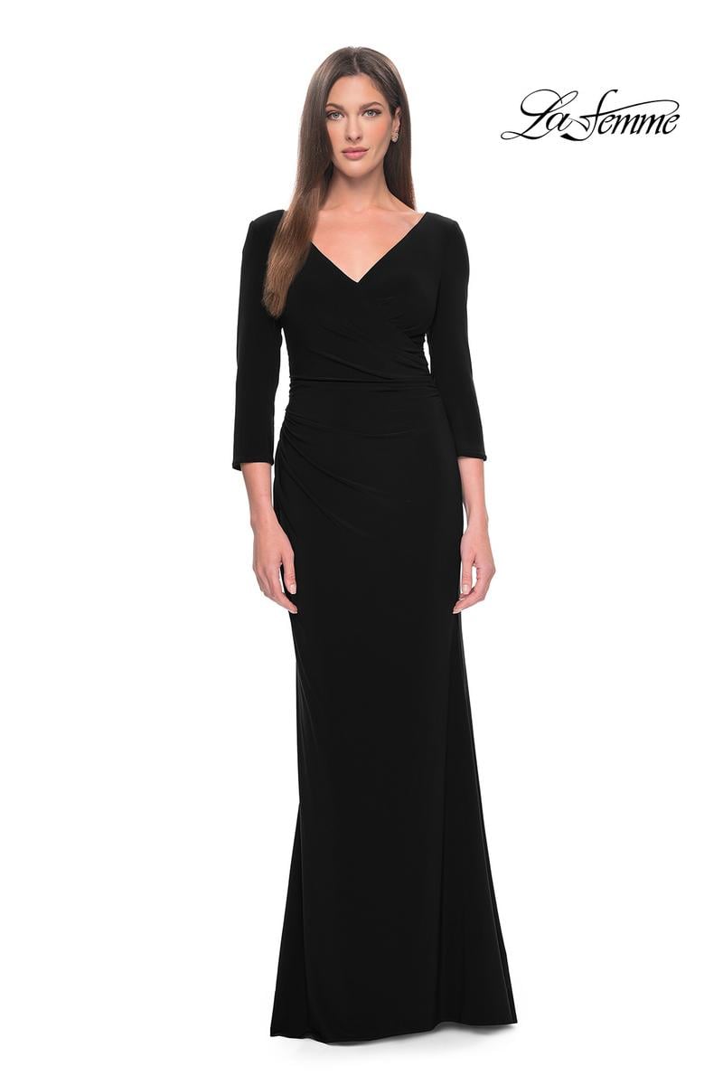 La Femme Evening 31020 - Black