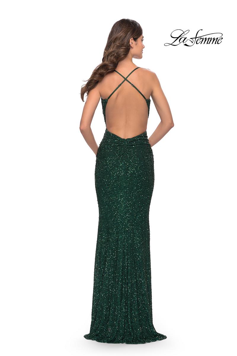 La Femme Dress 31027 - Emerald