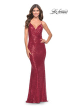 La Femme Dress 31031 - Red
