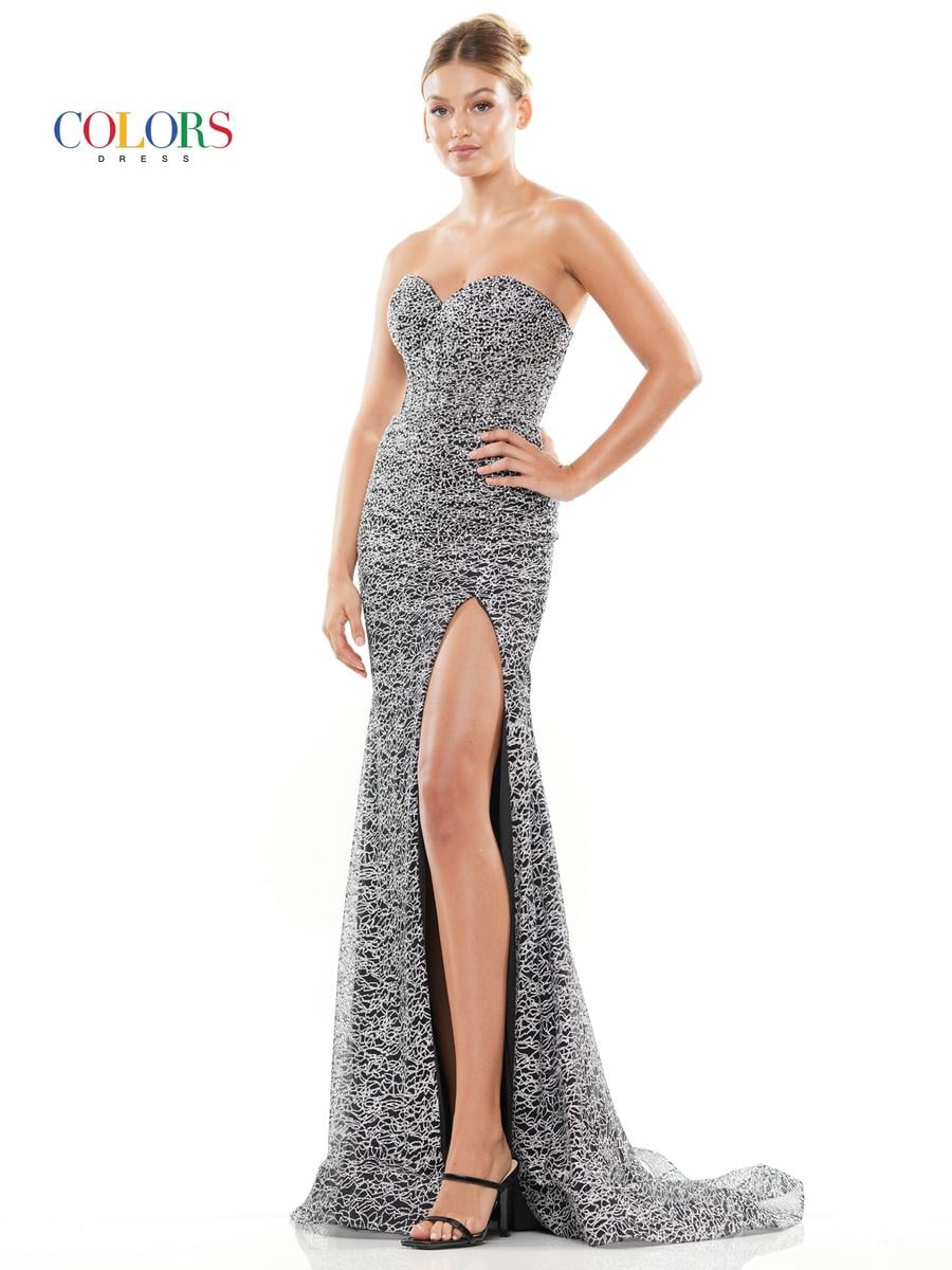 Colors Dress Dress 3103 - Silver