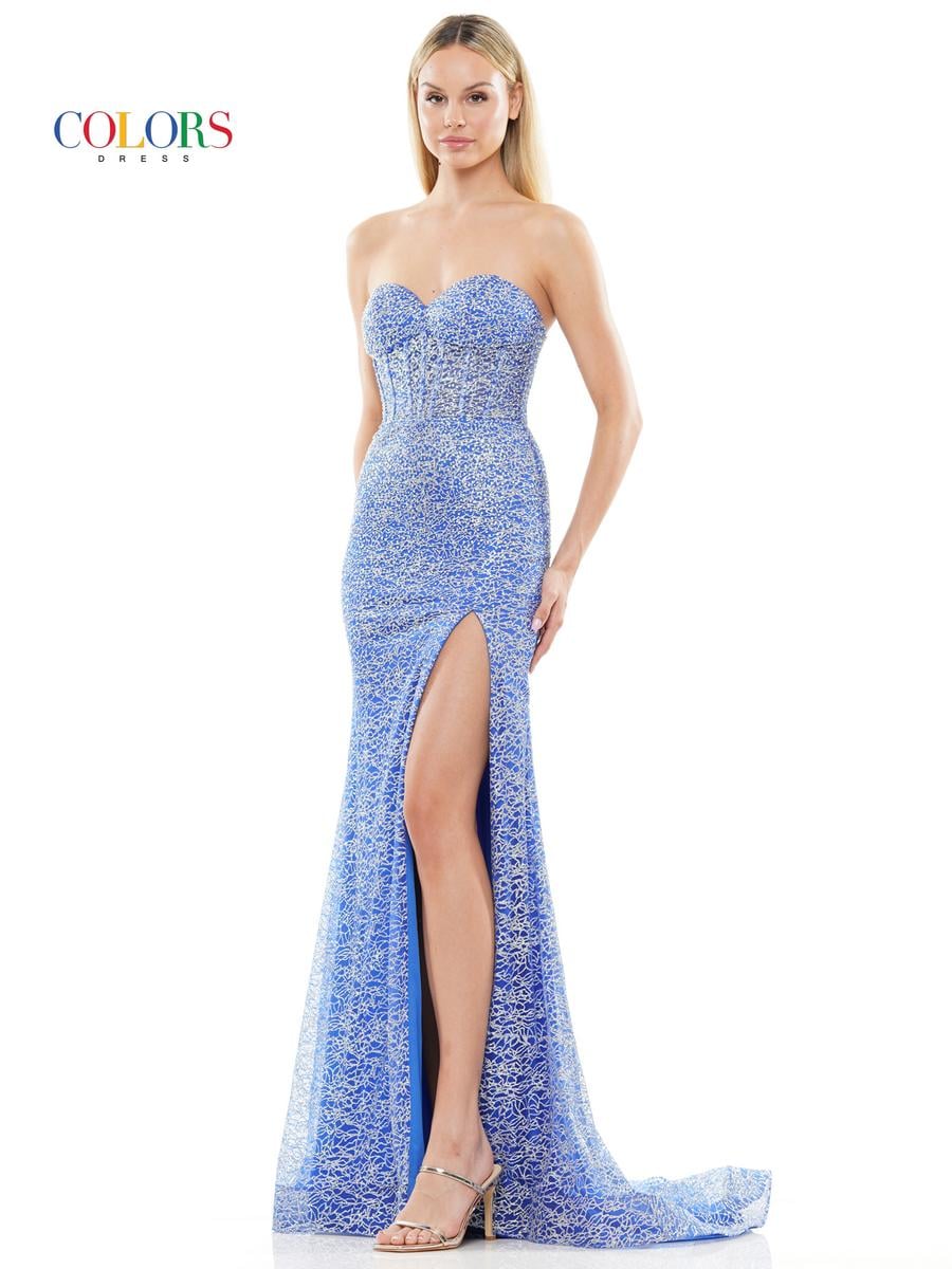 Colors Dress Dress 3103 - Royal