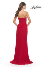La Femme Dress 31058 - Red