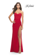 La Femme Dress 31058 - Red