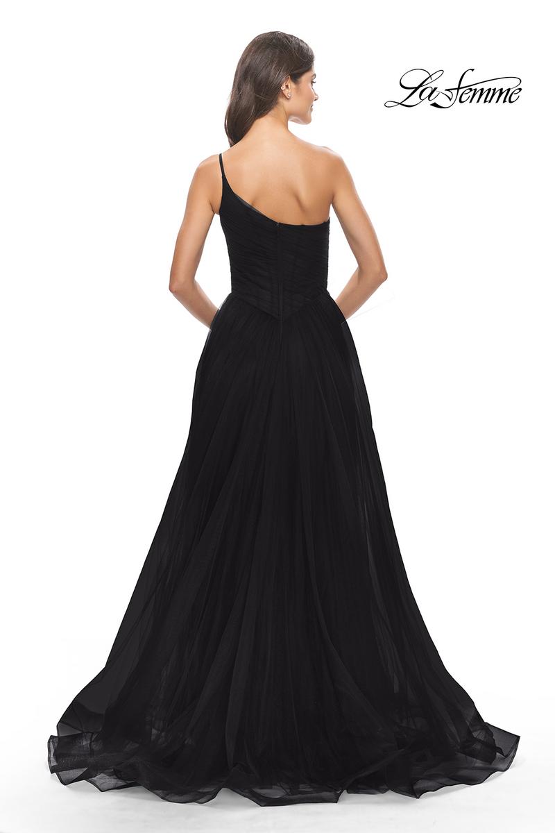 La Femme Dress 31069 - Black