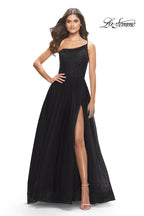 La Femme Dress 31069 - Black