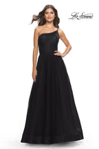 La Femme Dress 31069 - Black