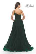 La Femme Dress 31069 - Dark Emerald