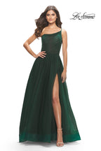 La Femme Dress 31069 - Dark Emerald
