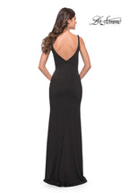 La Femme Dress 31071 - Black