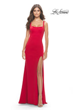 La Femme Dress 31071 - Red