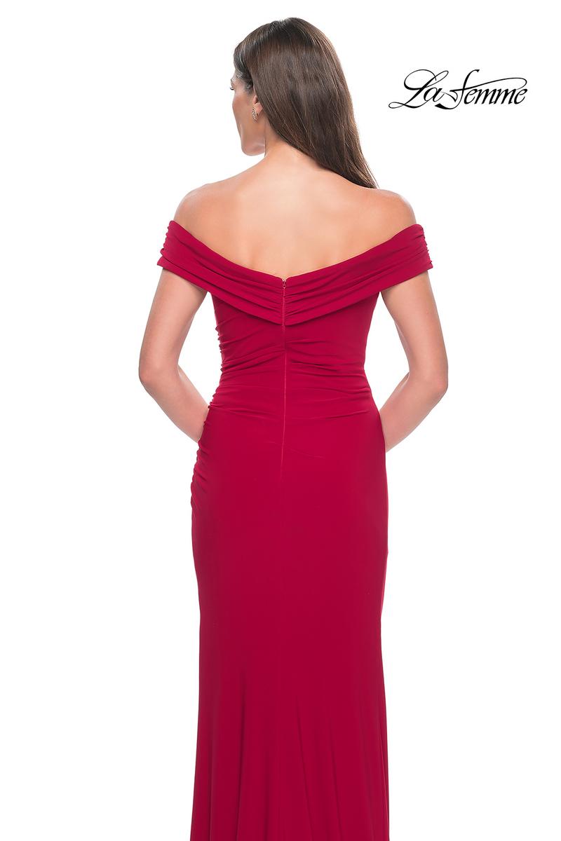 La Femme Evening Dress 31086 - Red