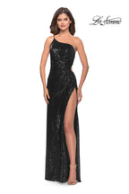 La Femme Dress 31089 - Black