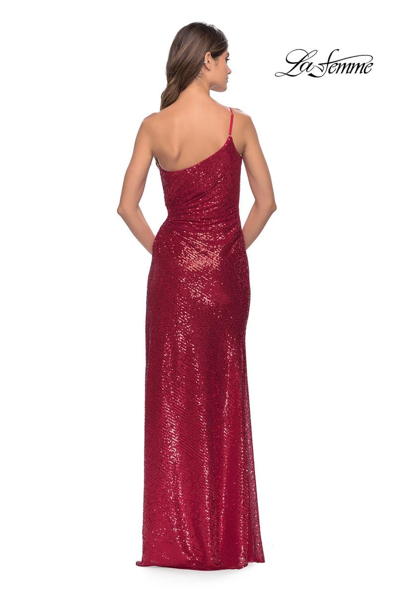 La Femme Dress 31089 - Red