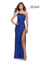 La Femme Dress 31089 - Royal Blue