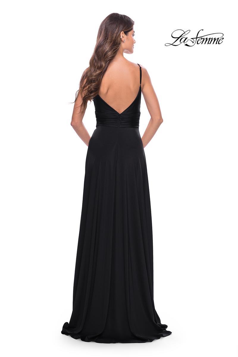 La Femme Dress 31090 - Black