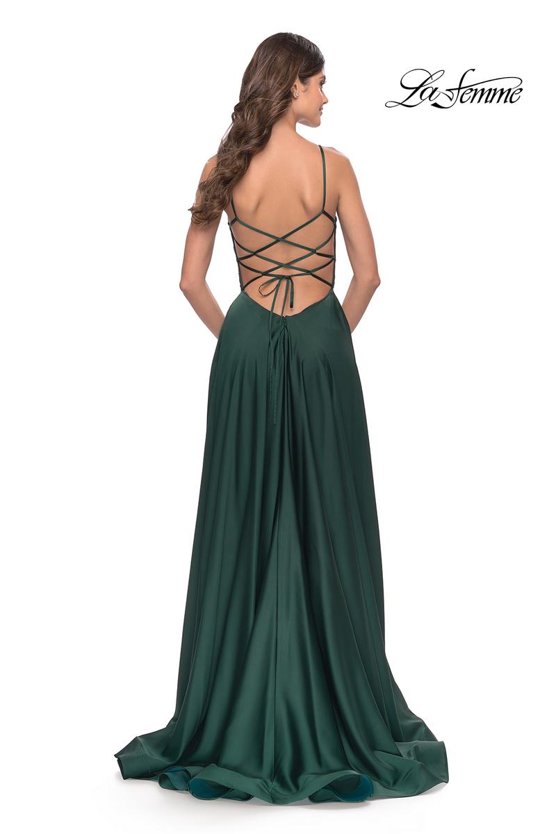 La Femme Dress 31105 - Emerald