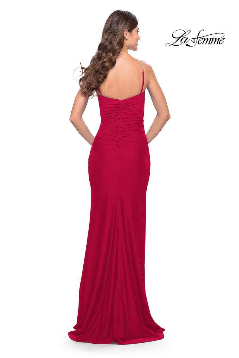 La Femme Dress 31107 - Red