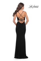 La Femme Dress 31114 - Black