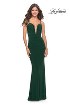 La Femme Dress 31114 - Dark Emerald