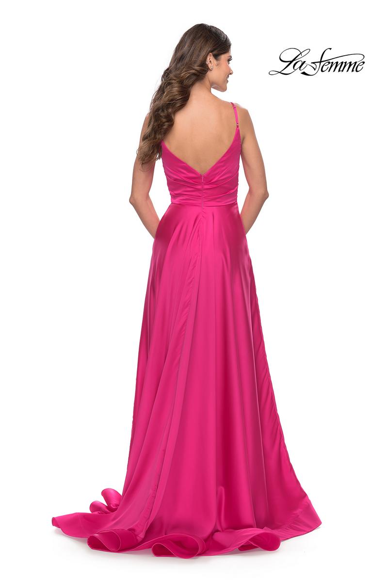La Femme Dress 31121 - Neon Pink