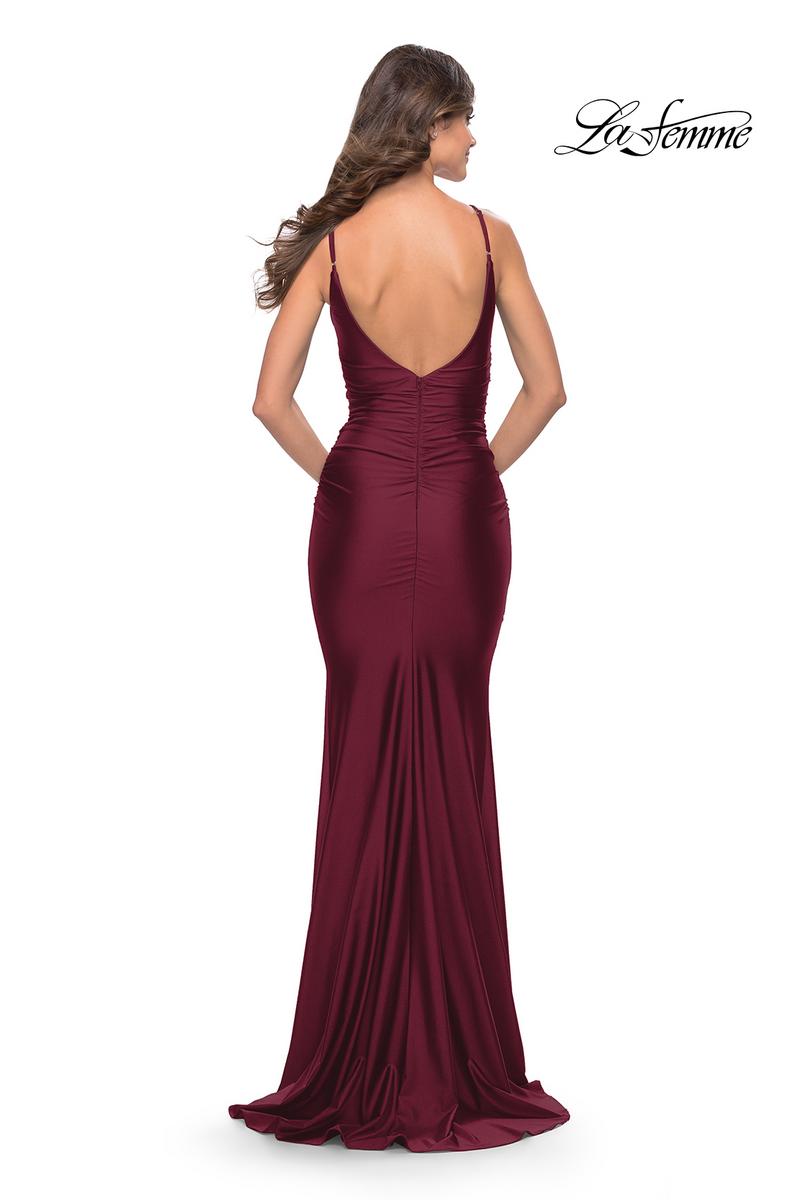 La Femme Dress 31122 - Dark Berry