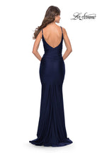 La Femme Dress 31122 - Navy