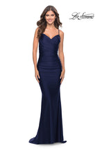 La Femme Dress 31122 - Navy