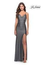 La Femme Dress 31123 - Gunmetal