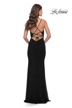 La Femme Dress 31124 - Black